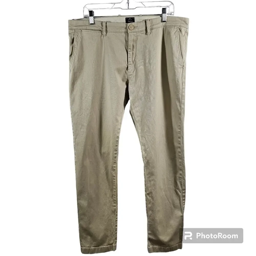 J. Crew 484 Slim-fit Stretch Chino Pants Size 36 x 34